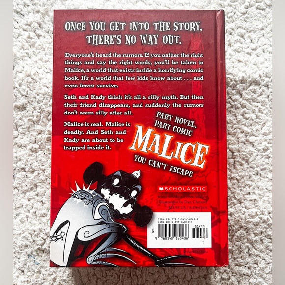 Malice Hardcover Book by Chris Wooding - Picture 3 of 3